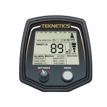 Teknetics T2 metal detector display